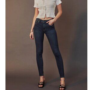 Nickie High Rise Super Skinny Jeans - Dark